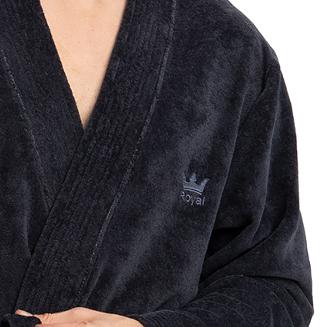 Szlafrok męski LUNA kod 850 granatowy