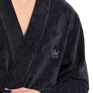 Szlafrok męski LUNA kod 850 granatowy