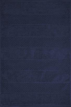 Dywanik łazienkowy 60x90 JESSI Eurofirany wytłaczany geometryczny granatowy