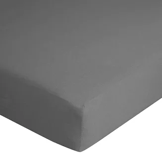 Prześcieradło jersey z gumką  140x200 Eurofirany stalowy