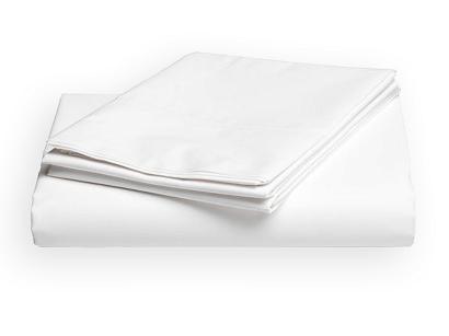 Prześcieradło hotelowe 160x220 Darymex białe gładkie