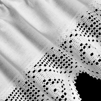 Firana gotowa na taśmie ISAAC 30x150 Eurofirany biały