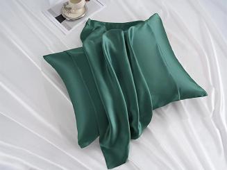 Jedwabna Poszewka 50x70 Szałwia