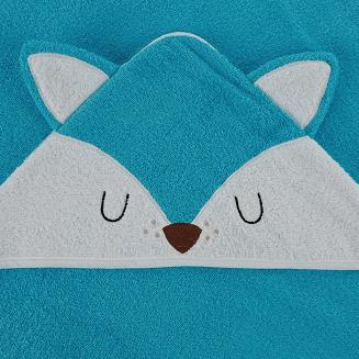 Ręcznik dziecięcy z kapturkiem BABY70 100x100 Eurofirany niebieski