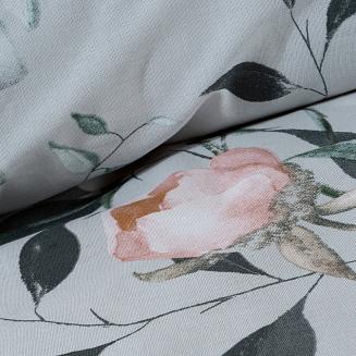 Pościel bawełniana ROSITA 140x200 Eurofirany szary