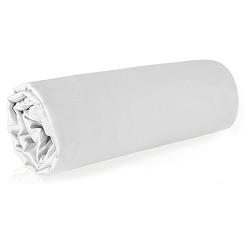 Prześcieradło satynowe bez gumki NOVA 210x220 Eurofirany białe