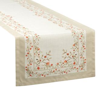 Obrus dekoracyjny SUMMER17 40x140 Eurofirany jasnokremowy
