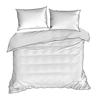 Pościel satynowa EVA 160x200 Eva Minge Eurofirany biały