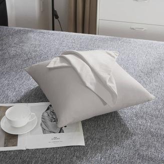 Poszewka satyna bawełniana SIN 40x40 taupe