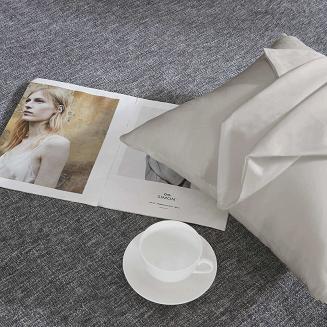 Poszewka satyna bawełniana SIN 40x40 taupe