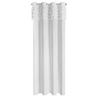 Zasłona gotowa na przelotkach ERIN 140x250 Eurofirany biały