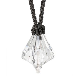 Sznur dekoracyjny do zasłon TONI szary