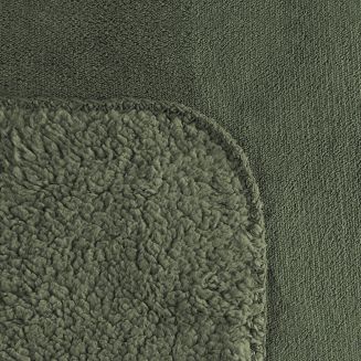 Koc narzuta TEDY 200x220 Eurofirany oliwkowy