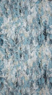 Zasłona gotowa na przelotkach MALIA 140x250 Eurofirany niebieski