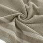 Ręcznik RIKI 50x90 Eurofirany jasny brązowy
