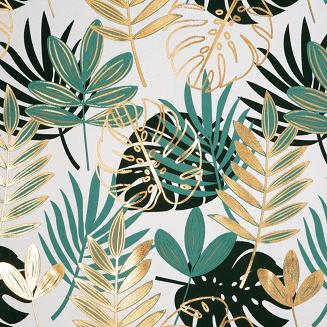 Zasłona gotowa na przelotkach MALTA 140x250 Eurofirany ciemnozielony