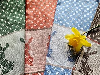 Ścierka kuchenna WIELKANOCNA 50x70 Zwoltex wzór SZARAK zielona