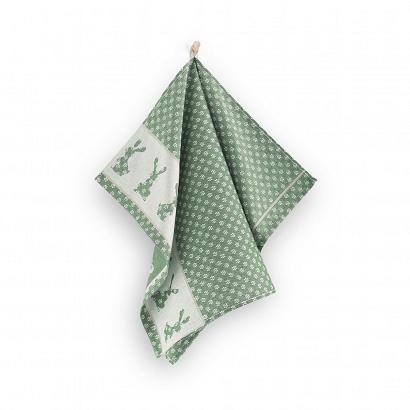 Ścierka kuchenna WIELKANOCNA 50x70 Zwoltex wzór SZARAK zielona