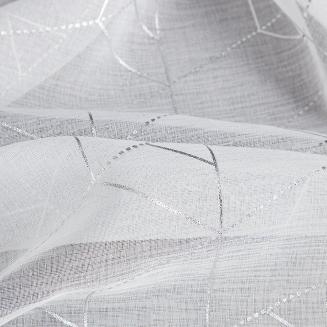 Firana gotowa na przelotkach ELSI 140x250 Eurofirany biały