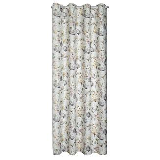 Zasłona gotowa na przelotkach ZOJA 140x250 Eurofirany biały