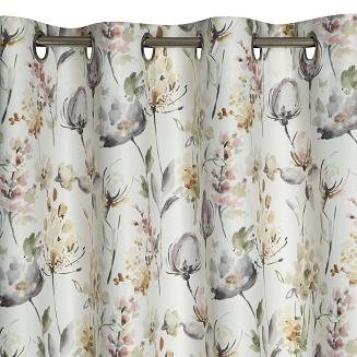 Zasłona gotowa na przelotkach ZOJA 140x250 Eurofirany biały