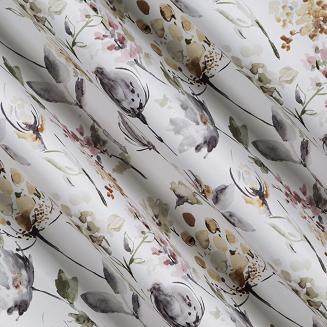 Zasłona gotowa na przelotkach ZOJA 140x250 Eurofirany biały