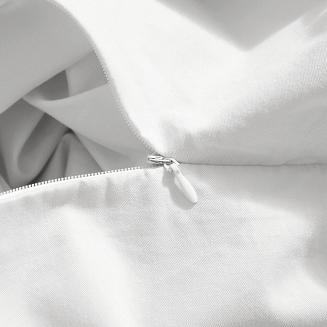 Pościel satyna bawełniana 220x200 SIN jednobarwna biała