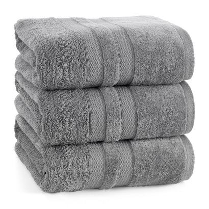 Ręcznik bawełniany PORTO 50x90 Eurofirany stalowy puszysty i chłonny