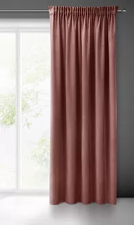 Zasłona gotowa na taśmie ZAS 140x270 Pierre Cardin Eurofirany róż