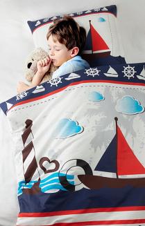 Pościel satynowa KID 100x135 Eurofirany wielokolorowy