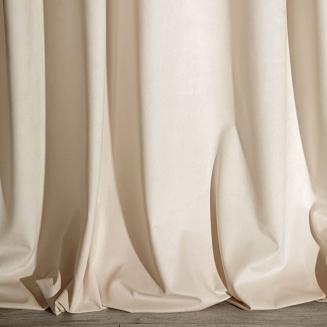 Zasłona gotowa na przelotkach VILLA 140x250 Eurofirany jasnobeżowy