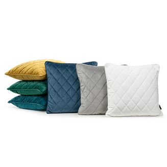 Poszewka dekoracyjna VELVET 45x45 Eurofirany bordowy