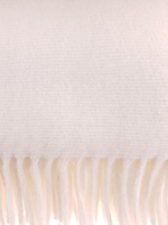 Koc wełniany jagnięcy z frędzlami 160x200 ekri