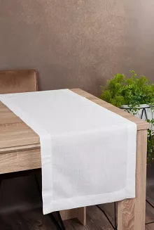 Bieżnik dekoracyjny STELLA-2 40x140 Eurofirany biały