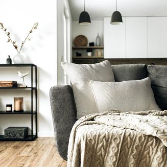 Poszewka dekoracyjna SZENIL 30x50 Eurofirany kremowy