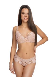 Biustonosz GAIA Semi-soft Keto 1134 półusztywniany różowy