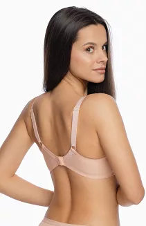 Biustonosz GAIA Semi-soft Keto 1134 półusztywniany różowy
