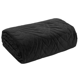 Narzuta dekoracyjna LUIZ 170x210 czarny