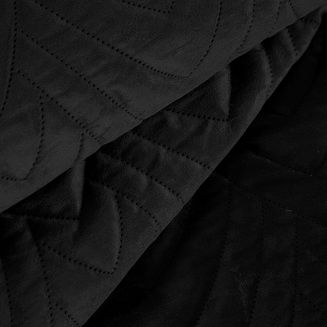 Narzuta dekoracyjna LUIZ 170x210 czarny