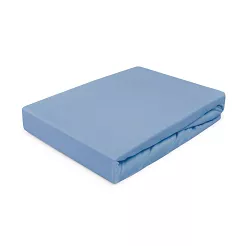 Prześcieradło jersey z gumką 120x200 Darymex ciemny błękit