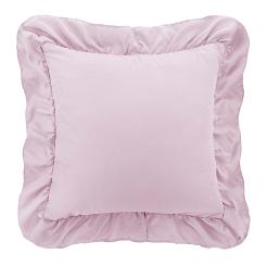 Poszewka do pościeli z falbanką RUFFY 40x40 pudrowa