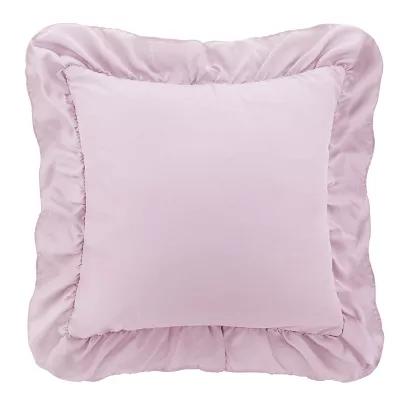 Poszewka do pościeli z falbanką RUFFY 40x40 pudrowa