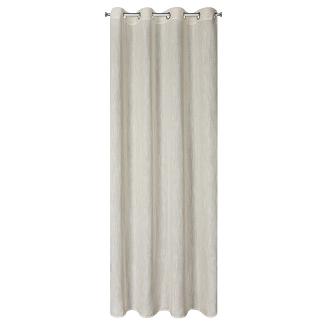 Zasłona gotowa na przelotkach LATIKA 140x250 Eurofirany naturalny