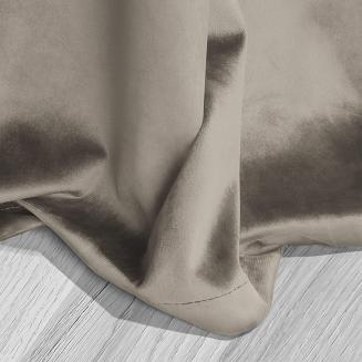 Ciemny Beż Zasłona Welurowa 140x250 Velvet Soft