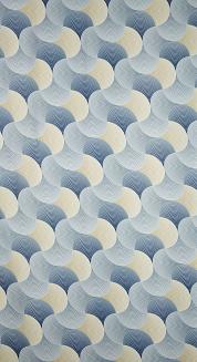 Zasłona gotowa na przelotkach ASETA 140x250 Eurofirany szary/żółty