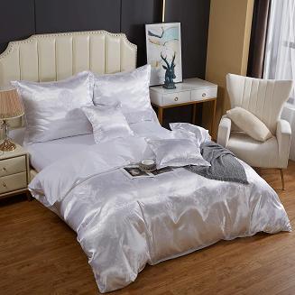 Ekskluzywna Pościel Atłasowa Z Haftem 220x200 AT002