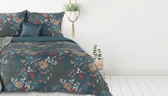 Pościel bawełniana LEA 140x200 Design91 wielokolorowy