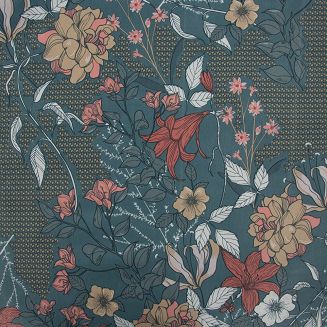 Pościel bawełniana LEA 140x200 Design91 wielokolorowy