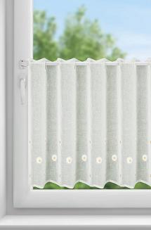 Firana gotowa na taśmie BELLIS 150x70 Eurofirany biały