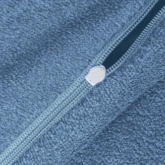 Pościel frotte 160x200 Darymex niebieska